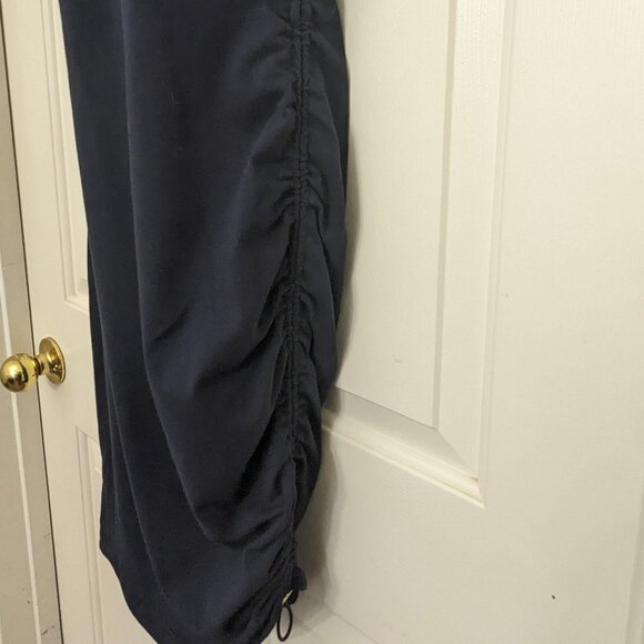 MICHAEL KORS Women's Stretch Knit Polo Dress Size Small Black - Picture 3 of 9